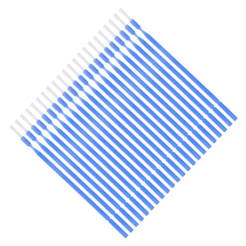 Ciieeo 100個 使い捨て入り 用フッ素塗ブラシ 歯の隅々まで届く 用アプリケーターブラシ で実用的