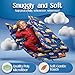 Klevly Nap Mats for Preschool Ages 3-5 | Soft & Non-Toxic Fabric | Nap Mat for Toddlers | Toddler Nap mats for Daycare | Kindergarten | Construction Theme