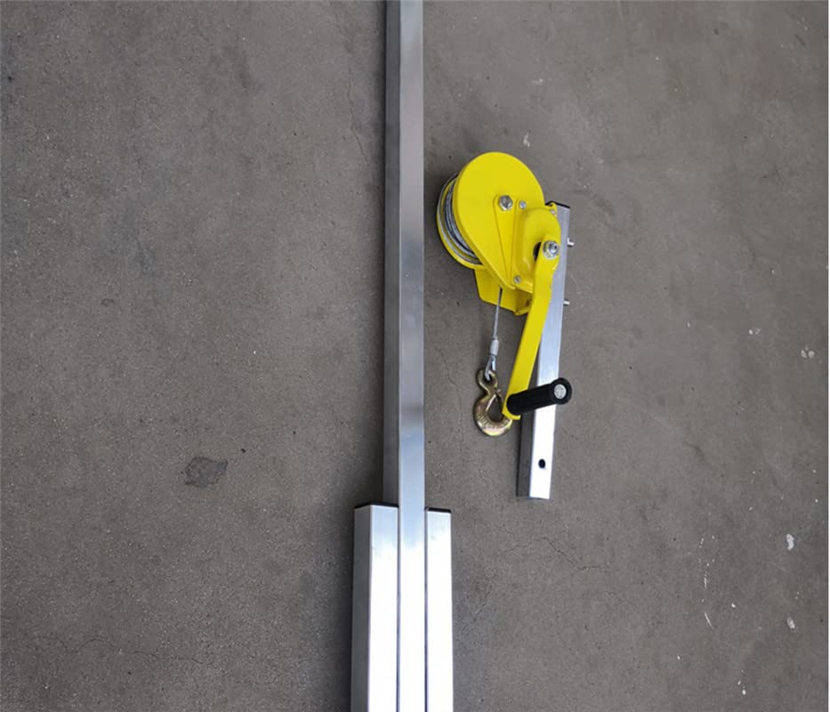 Polipasto manual galvanizado para aire acondicionado miniatura 4