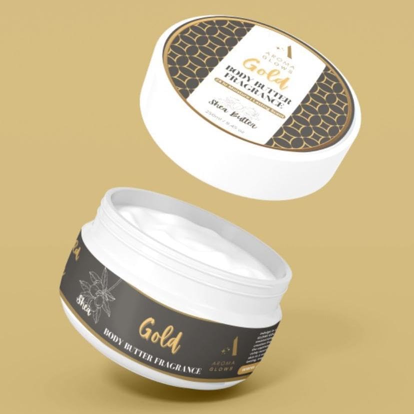 AROMA CONCEPTS Aroma Glows Body Butter 250 ml for Men & Women