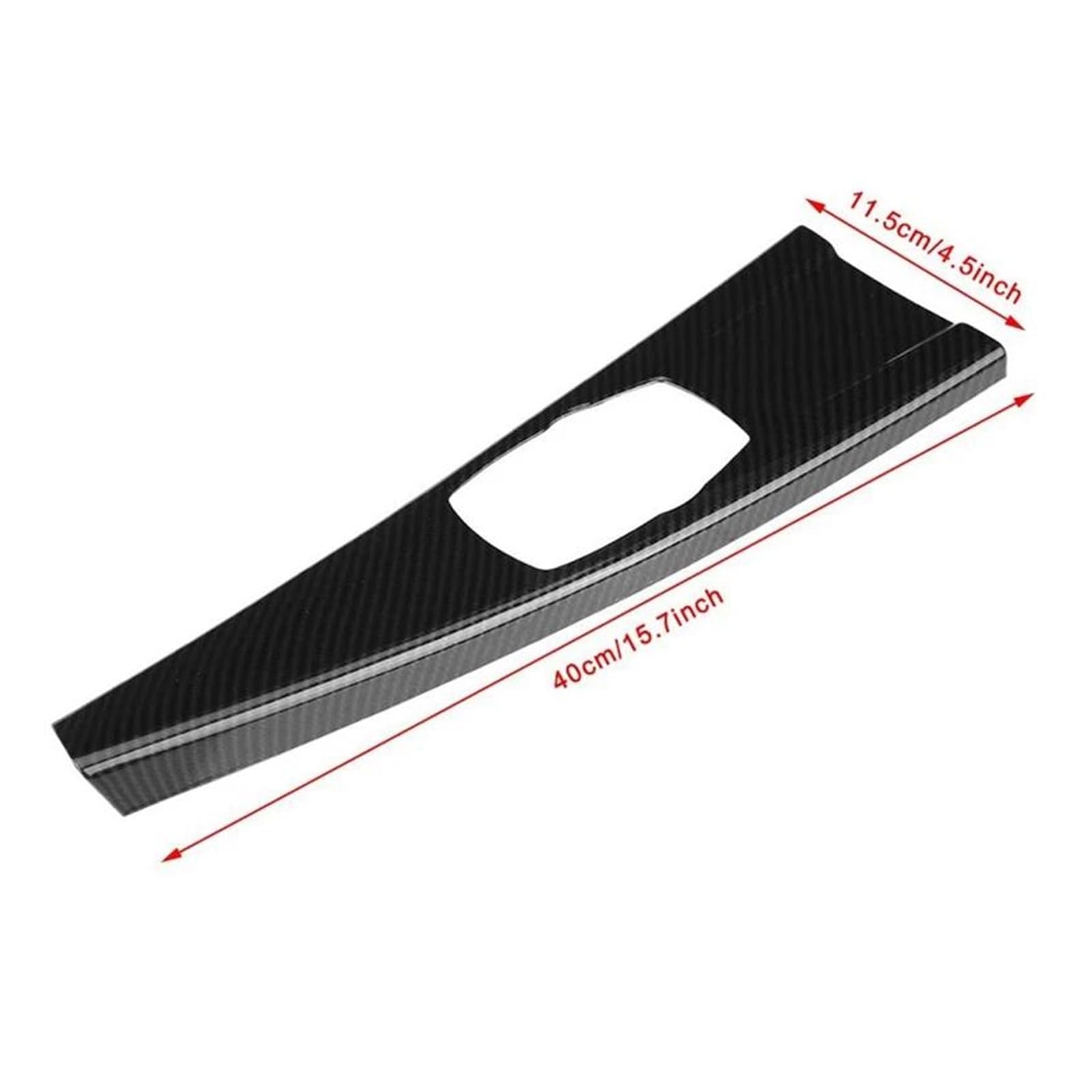 Tiras Decorativas Embellecedor De Cubierta De Panel Multimedia para Coche Pegatina para Serie 3 F30 F34 Serie 4 F33 F36 Embellecedor Interior De Fibra De Carbono Coche Ajuste Interior