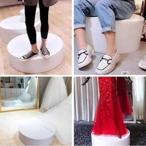 Présentoir rond de 60 cm idéal pour surélever un mannequin de vêtements - 7