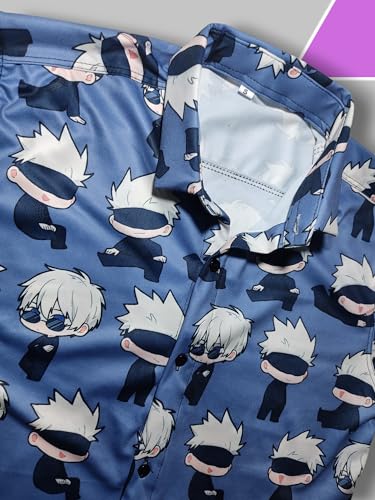 Image of YORIICHI Gojo Satoru Baby Casual Shirt for Men & Women || Men Stylish Shirt || Men Printed