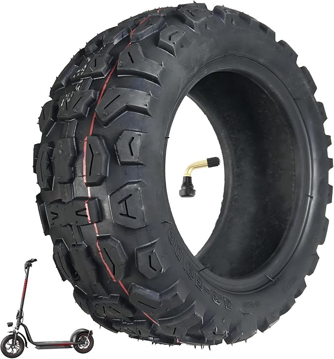 90/65-6.5 Off-Road Vacuum Tire 11 Inch Replacement Tire for Dualtron Zero 11X Kaabo Scooter Fits Most 38cc 47cc and 49cc Mini Pocket Bikes MTA1/MTA2 GP-RSR and More (1 Pack)