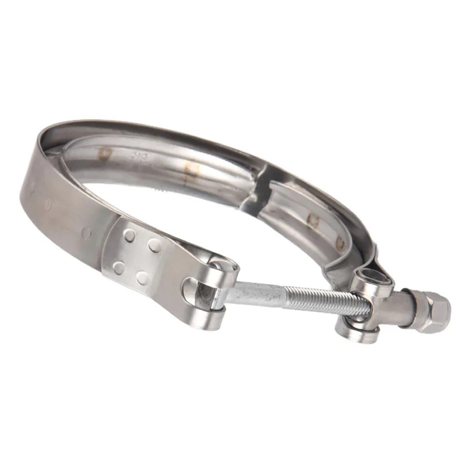 V Band Clamp Exhaust Stainless Steel 2.5" 3" 3.5" Inch 63 76 89mm V Band Clamp Only for Flange Turbo Exhaust Pipe Vband(76.2mm 3inch)
