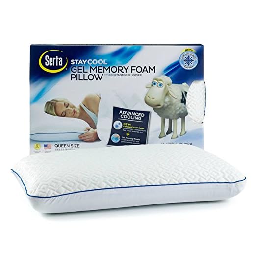 Serta Stay Cool Gel Memory Foam Pillow