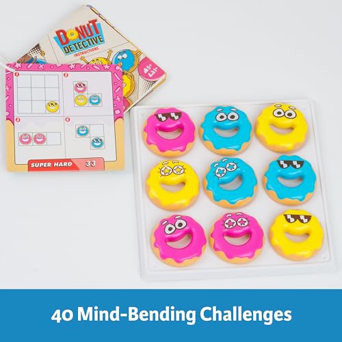 ThinkFun Donut Detective Juego de Lógica para 1 Jugador miniatura 2