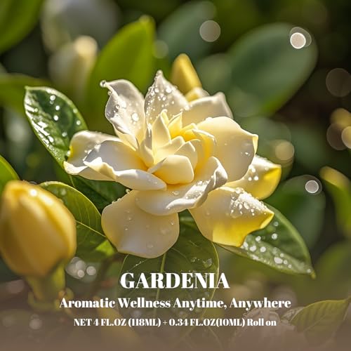 Aceite Esencial de Gardenia para Aromaterapia 4 fl.oz + Roll-on 0.34 fl.oz miniatura 2