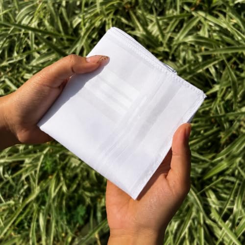 Image of HEELIUM Bamboo Handkerchief for Men & Women | Ultra Soft & Absorbent | Multipurpose Premium Rumal | Large Size 43 x 45 CM