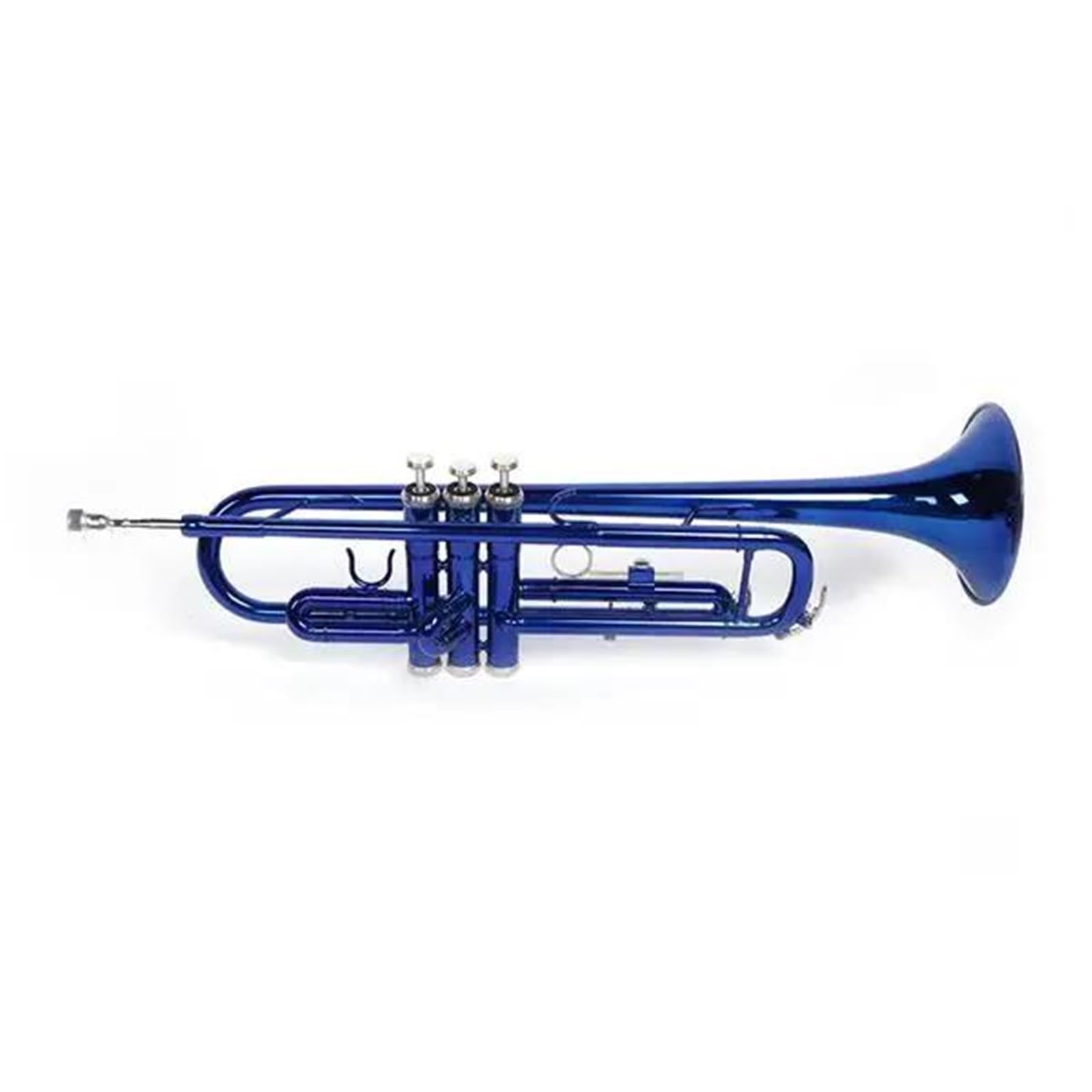 Instrument Muzyczny Trąbka Trąbka B Flat Z Mosiądzu W Kolorze Niebieskim Wykwintny Instrument Muzyczny Z Rękawiczkami