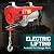 1320LBS Electric Hoist, 120V Electric Hoist with Wireless Remote Control, Single/Double Slings Electric Winch, Electric Hoist Winch for Lifting in Factories, Warehouses, Construction, Building