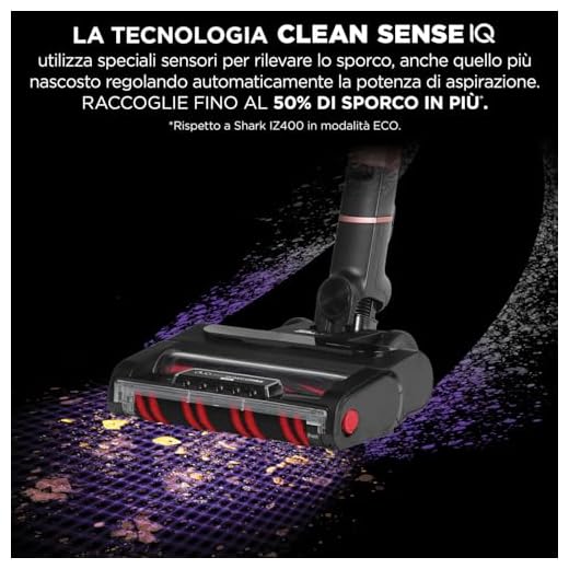 Shark Stratos Kabelloser Akku-Staubsauger mit PowerFins