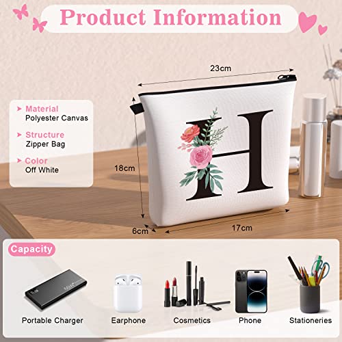 Personalized Make Up Bag Gifts for Women Birthday, Friendship Gifts for Women Relaxation Small Travel Gifts for Her, Retirement Gifts Christmas Xmas Gifts Thank You Gifts for Women Best Friend - Image 4