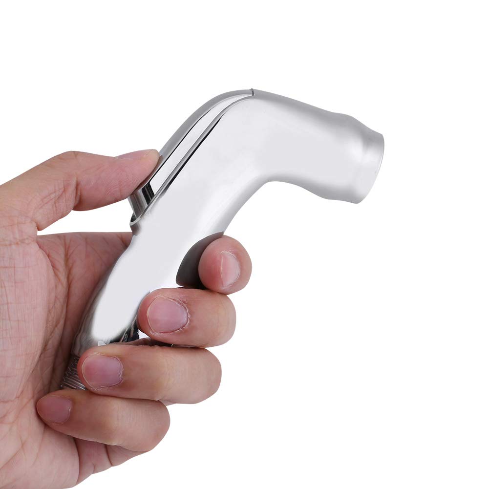 4 Piece Abs Handheld Bidet Sprayers Gun with Shower Jet Spray Toilet Hose Sprayer for Toilet Stainless Steel — view 3