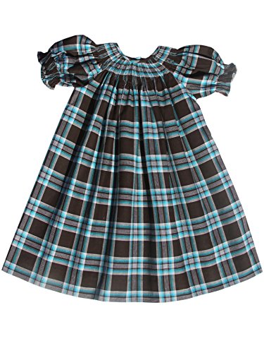 Carouselwear Girls Ready to Smock Plaid Dress
