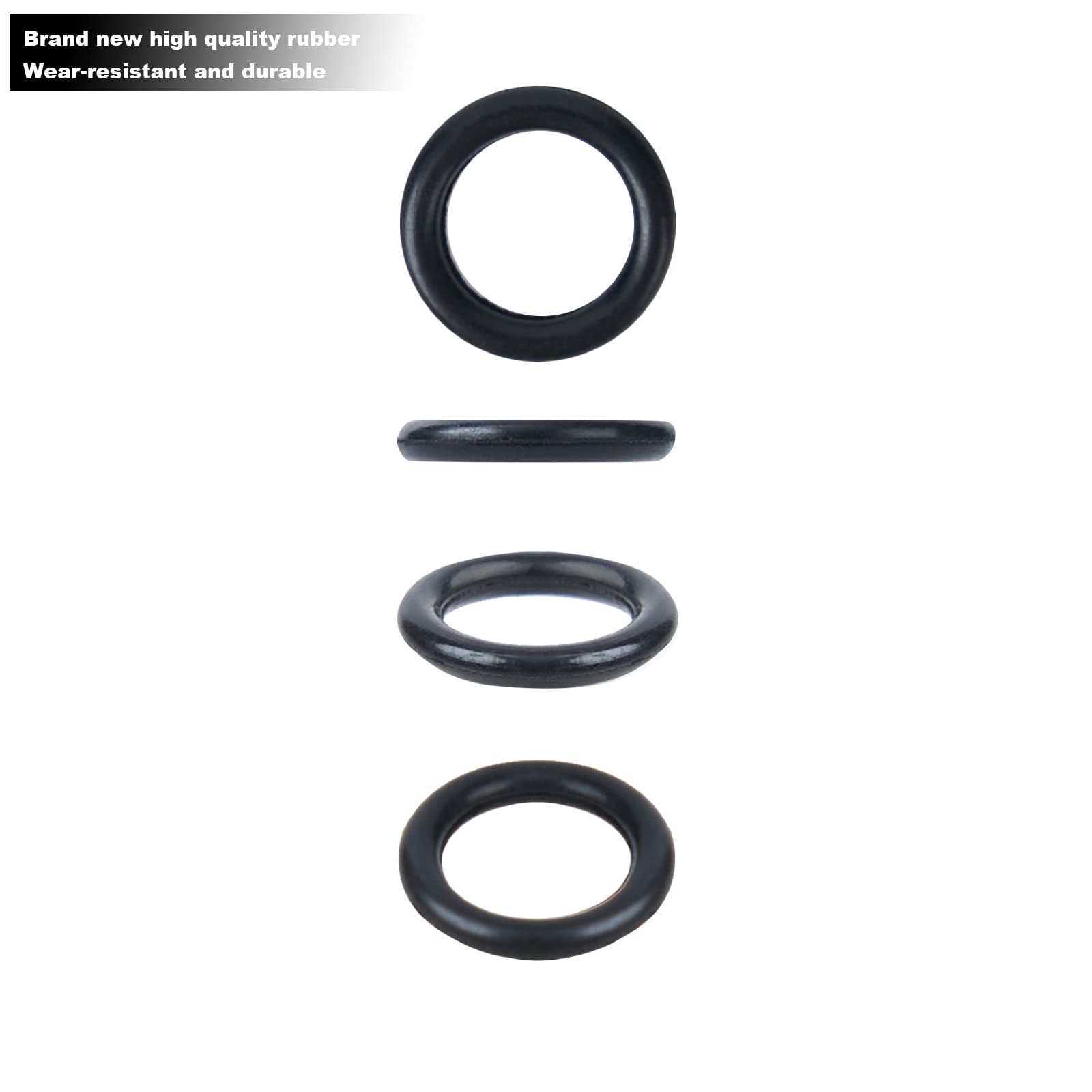 Snapklik.com : TOPARCHERY 100 Pack 1/4 Inch Broadhead O Rings Archery O ...