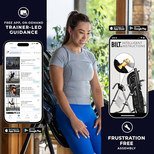 Image of TEETER EP-560 Inversion Table w /Accessories for Back Pain Relief - FDA-Registered, UL Safety Certified, 300 lb Capacity, Designed & Patented in USA