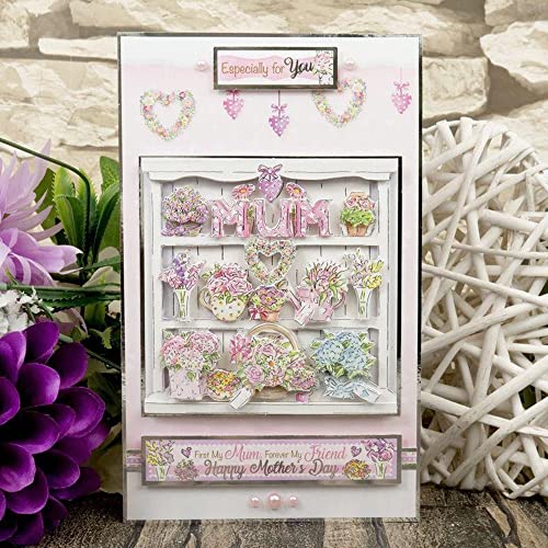 HunkyDory Crafts Springtime Wishes Deco-Large - Best Mum Ever!