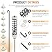 Updated WTW4800XQ4 WTW4800XQ1 RTW4640YQ1 ATW4675YQ1 W10780048 W10257088 Washer Suspension Rod Kit by Blutoget-W10257087 Fit for Whirlpool WTW4800XQ2 May-tag Ken-more Admiral Amana Roper washer 4Pack