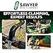 Welders 3rd Hand – Portable Pipe Welding Clamp & Alignment Tool for Butt Welds – Versatile Pipe Fitting Clamp, Welding Pliers, Vise Clamps, Pipefitter Tools – Lightweight Multifunction Tool by Sawyer