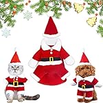 Disfraz de Papá Noel de Pet, Disfraz de Navidad para Mascotas, Ropa de Gato de Navidad, Ropa para Mascotas de Navidad, Lindo Santa Claus Ropa de Fiesta, Traje de Perro Santa (Cinturón L) 3 Disfraz de Papá Noel de Pet, Disfraz de Navidad para Mascotas, Ropa de Gato de Navidad, Ropa para Mascotas de Navidad, Lindo Santa Claus Ropa de Fiesta, Traje de Perro Santa (Cinturón L)