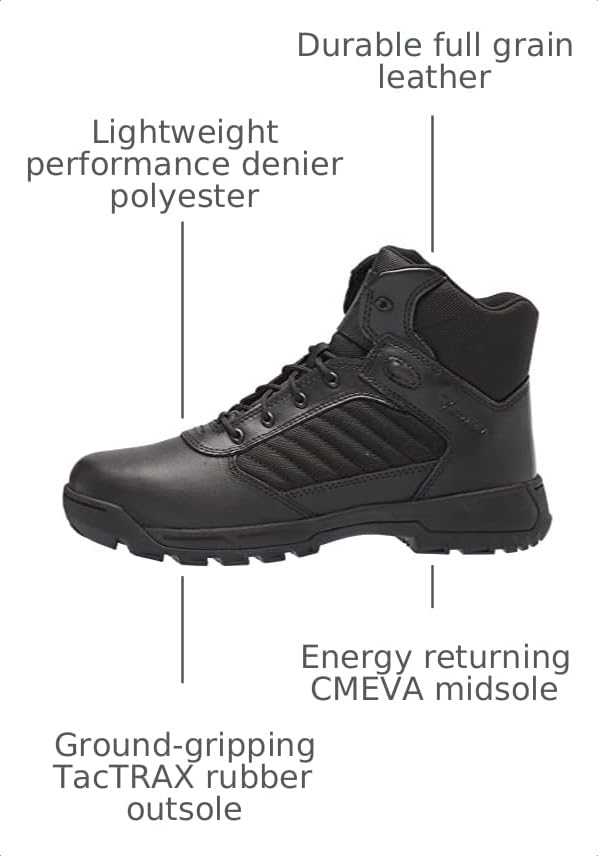 Image of Bates Men's Tactical Sport 2 Black Mid Boots