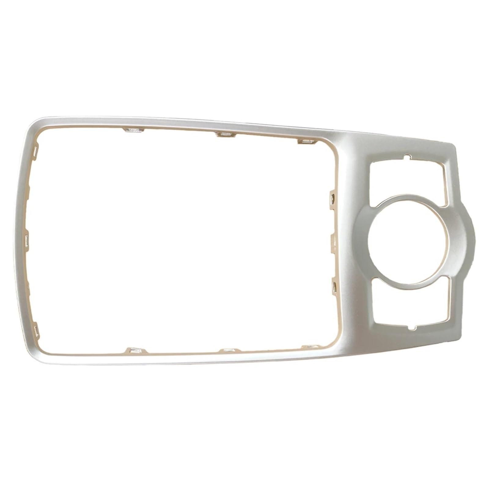 Jhjozsw For Q7 4L 2006-2015 1X Interior Dashboard Center Console At Gear Shifter Lever Mmi Frame Chrome Trim For Audi For Avant For 4F0864260a 4L0864260(For Q7 4L 2006-2015)