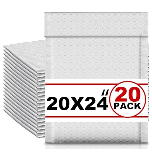 Ireer 20 Pack Extra Large Bubble Mailers