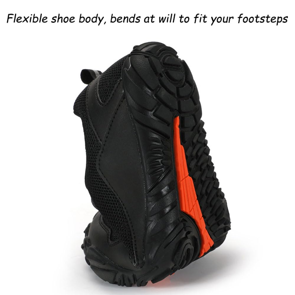 Męskie damskie niskie buty do chodzenia, oddychające, lekkie, antypoślizgowe buty sportowe, Outdoor unisex Piesze wycieczki, trekking i wspinaczka Obuwie z pięcioma palcami, 36-46 EU