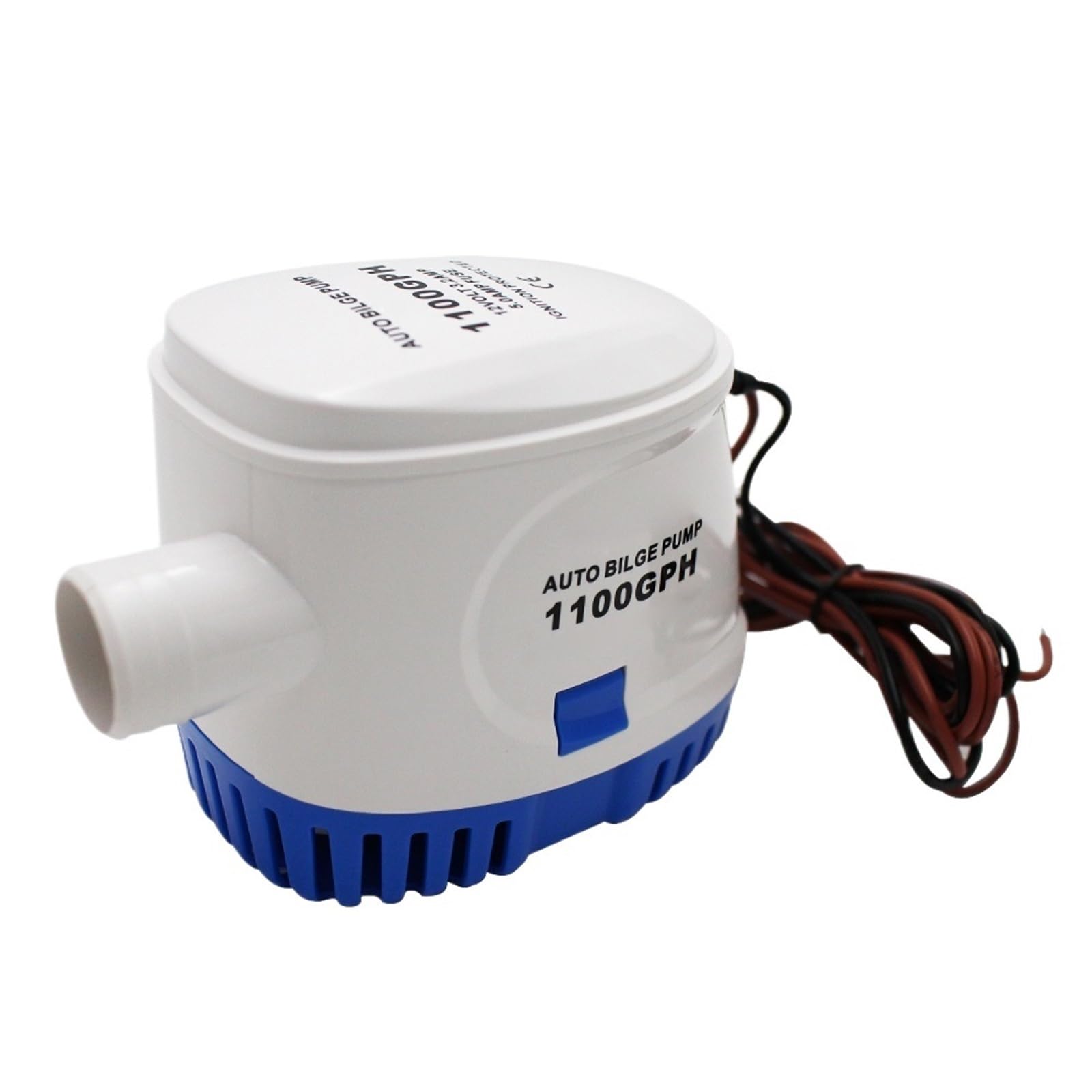 Automatyczna pompa wodna z przełącznikiem pływakowym Sea 12 V 24 V 600 GPH 750 GPH 1100 GPH automatyczna pompa zęzowa (1100 GPH, 24 V)