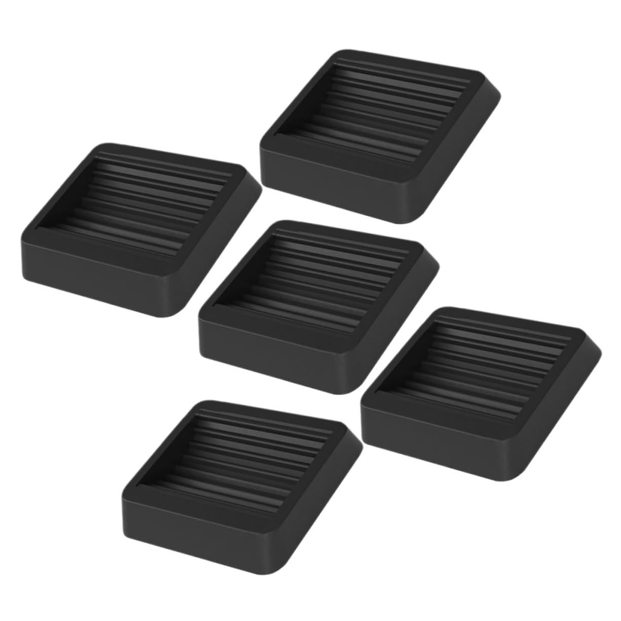 20 Pcs Patin De Fixation De Chaise De Patinage À roulettes Bouchon De Roue Tampon De Roue en TPU Coussinet De De Roue De Meuble Patin Antidérapant De Roue Protecteurs De Sol