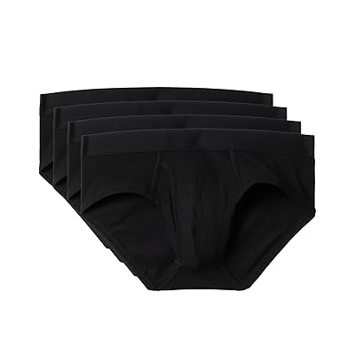 PACT Organic Cotton Brief 4 Pack Men