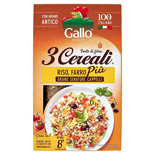 Gallo Riso, Farro Più Grano Senatore Cappelli, 800G