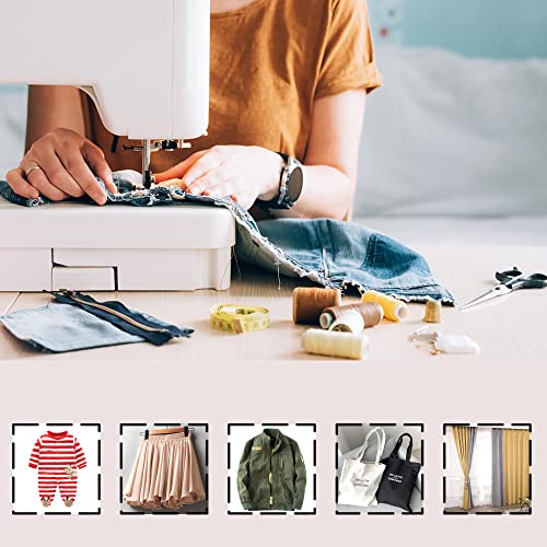 120Pcs Sewing Machine Needles Set Universal Standard Needle For Singer, Brother, Janome, Varmax, Home Sewing Machines Needles In Size Hax1 65/9, 75/11, 80/12, 90/14, 100/16, 110/18 #TOP4