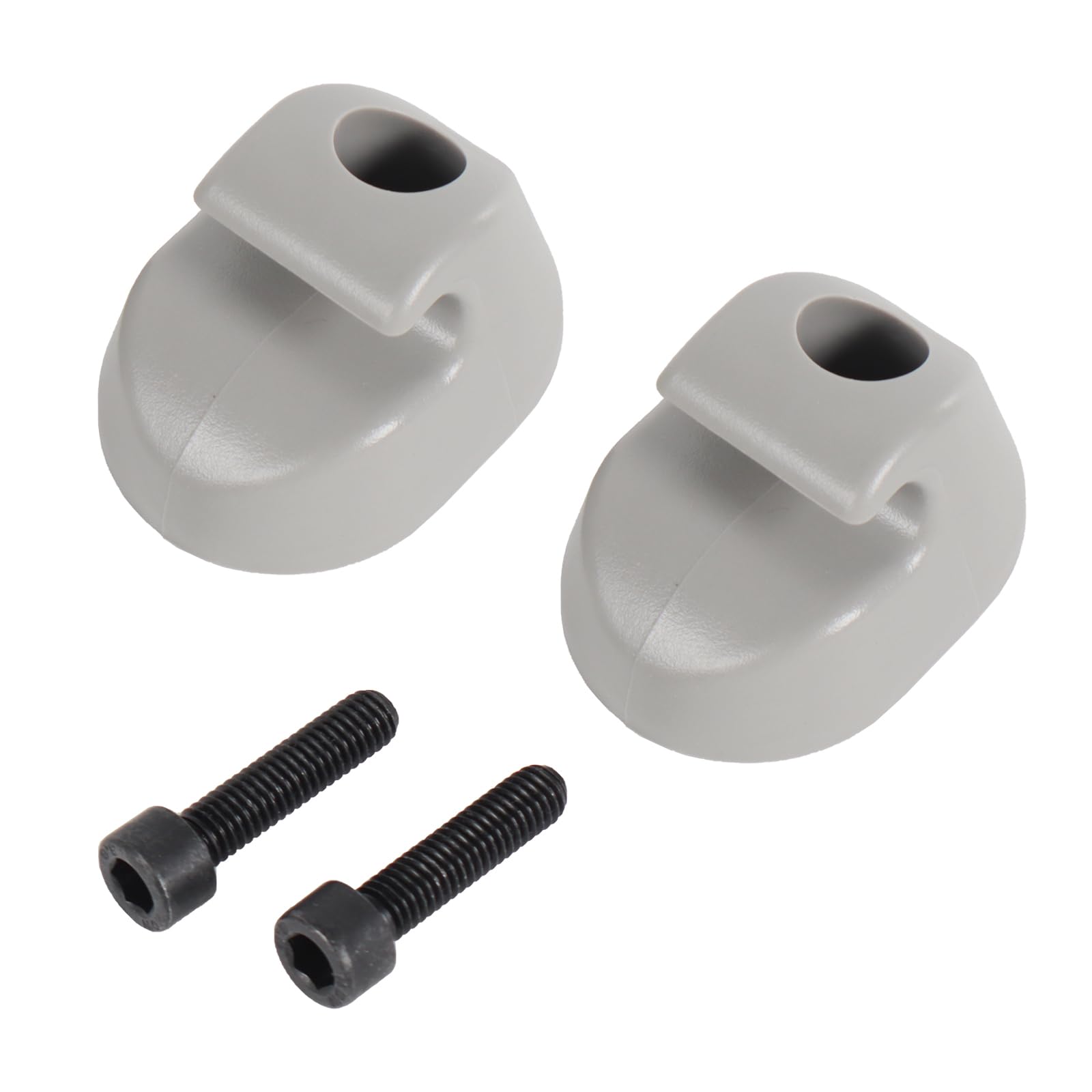 Amazon.com: RALBDX Pair Sun Visor Clip Gray Interior-Bone