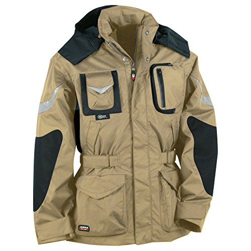 Cofra Icestorm - Giacca invernale da lavoro, colore: kaki/nero, 40-00V00600-60