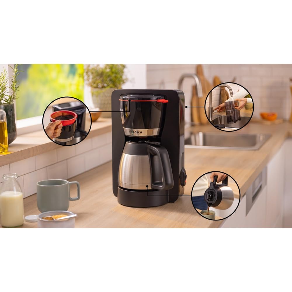 Bosch TKA5M253 macchina per caffè Manuale Macchina da caffè con filtro 1,1 L