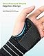 Rakiie Handgelenkstütze, Verstellbare handgelenk bandagen mit 3 Metallschienen, handgelenkbandage für Männer und Frauen, kein Druck auf den Daumen, Schienenstabilisator, Grau, Grau, Rechte Hand, S