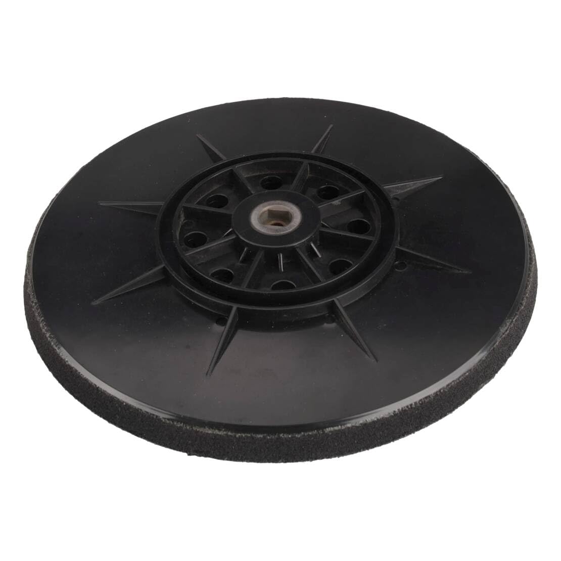 Disque de ponçage et meulage Auto-agrippant 215 mm (9") à 8 Trous avec Support pour Ponceuse à cloison sèche