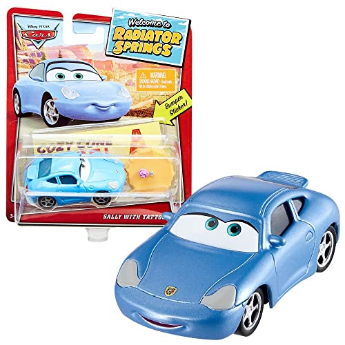 Mattel Sélection Radiator Springs Édition | Disney Cars | Cast 1:55 Véhicules, DXV29N Cars 3 Single:Sally