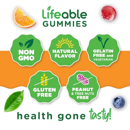 Lifeable Probiotics for Women | 10 Billion CFU | Great Tasting Womens Probiotic Gummies | Women Probiotic for Vaginal Health and Immune Support | 90 Probiotics Gummies