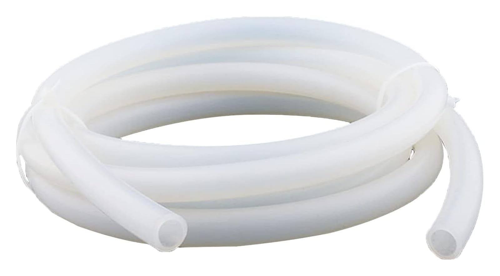 High Temp Resistant Flexible Silicone Tube， Silicone Hose White Multiple Sizes(5x10mm)