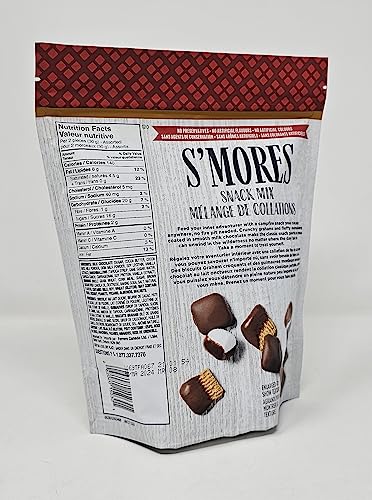 Fannie May S’mores Snack Mix Bag, Crunchy Grahams and Fluffy Marshmallows Coated in Milk Chocolate - 510g