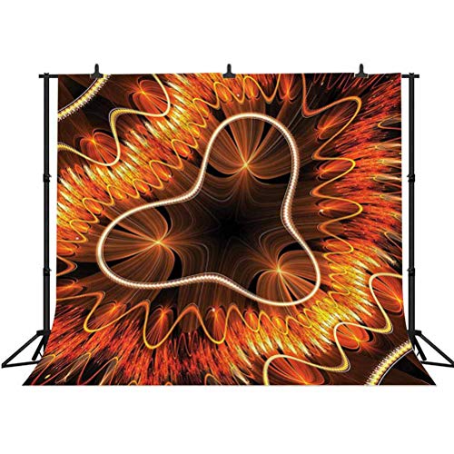 Fotohintergrund aus Vinyl, 3 x 3 m, fraktale, elektromagnetische Wellen, Fotohintergrund für Babys, Neugeborene… – Bild 4