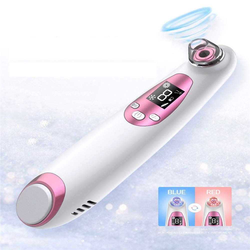 Maharsh Hot and Cold Treatment Multi-function dual-use Facial Pore Cleanser Blackhead Remover Vacuum Suction Machine-image-45