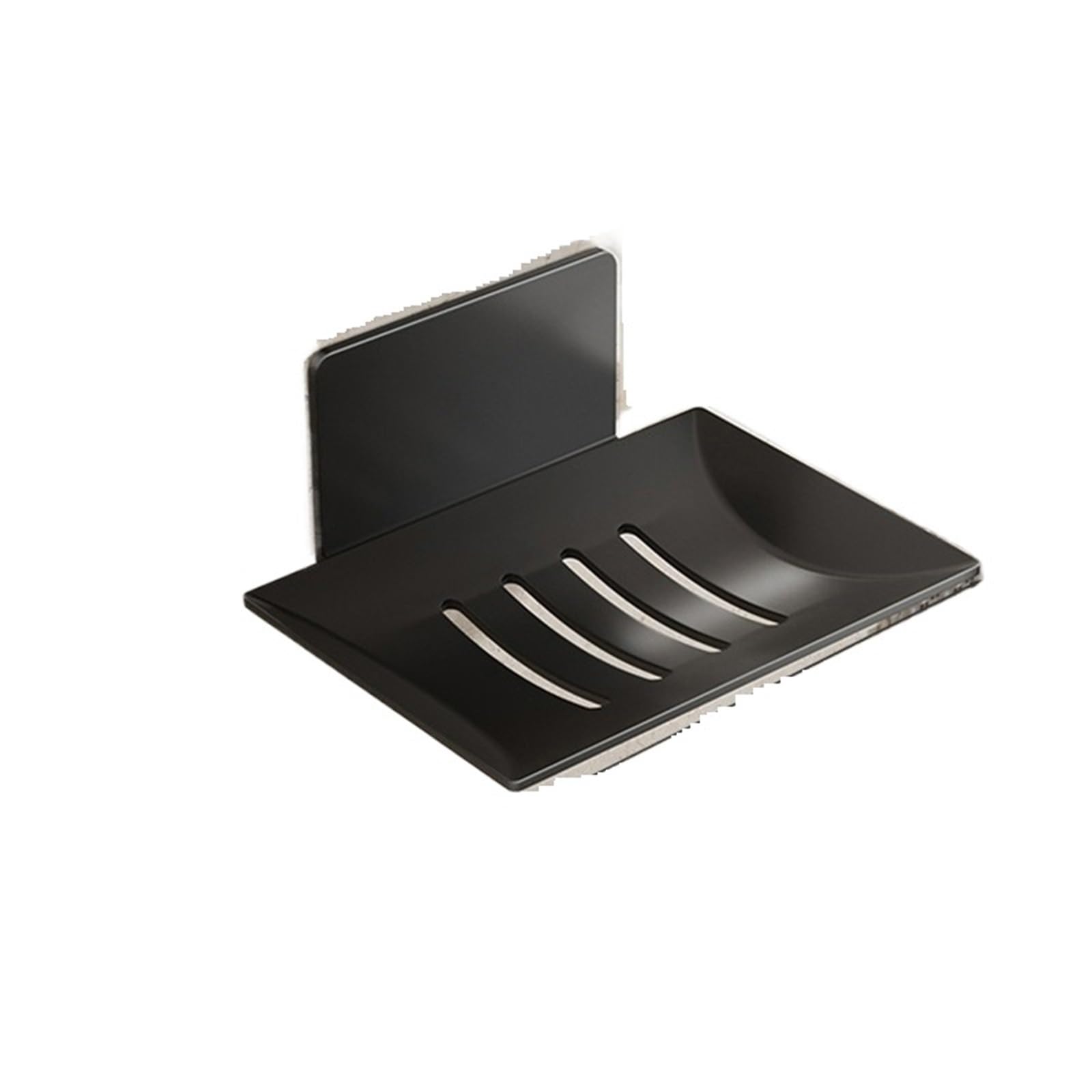 Soap Dish Steel Shower Soap Tray: Wall-Mounted Rack With Drainage – Bathroom Storage Box