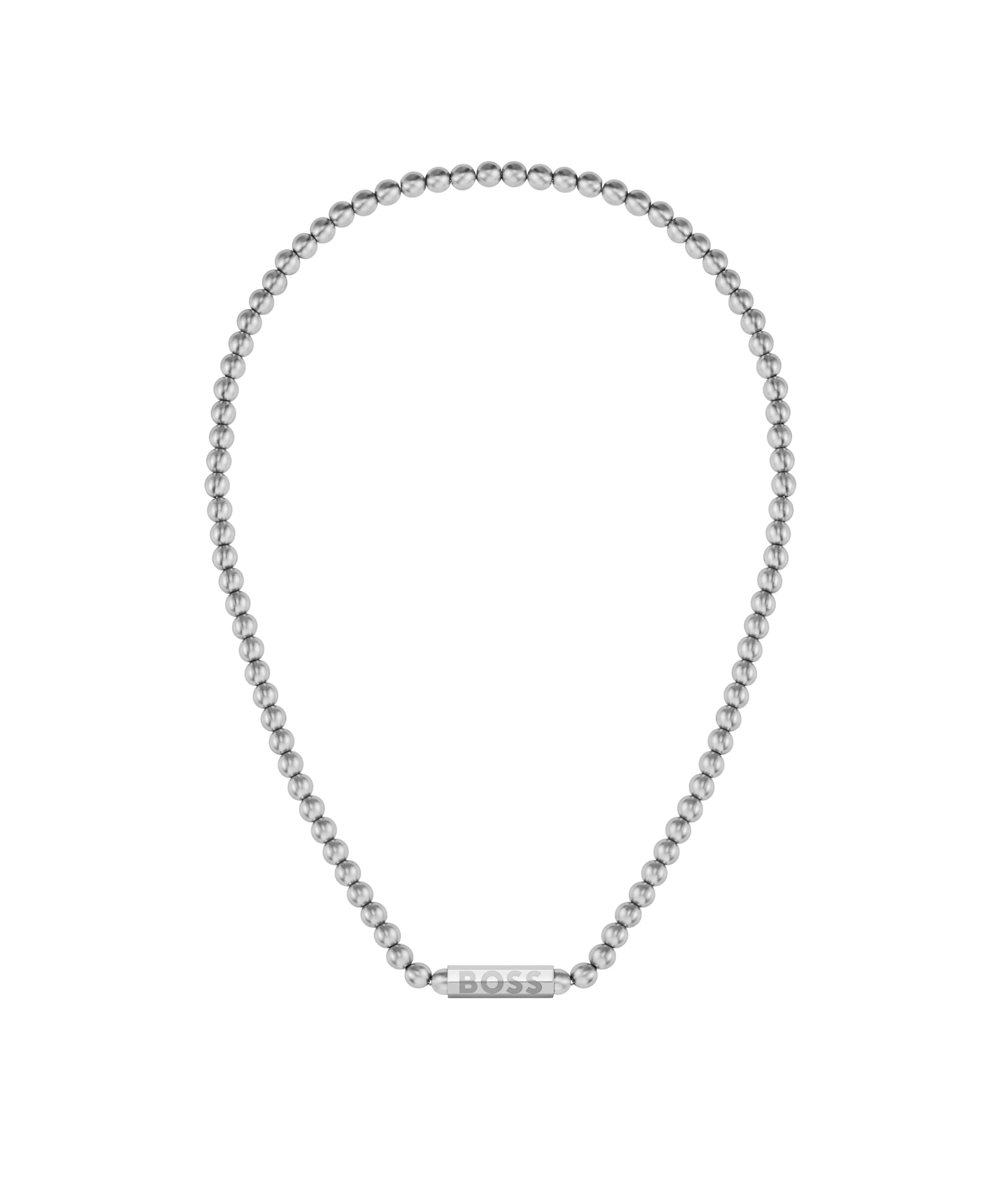 Boss Gents Sphere Metal Bead Necklace