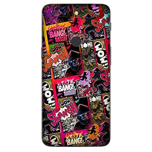 Image of Mobile Skin Sticker Compatible with OnePlus 5T Skin Not Back Cover, Camera & Back Protector Mobile Skin Wrap; KE-OnePlus 5T-106