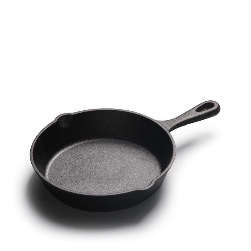 NTR 14/16/20cm Cast Iron Non Stick Frying Pan Cooking Pot Mini Cast Iron Skillet Pots,14cm