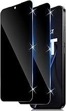 Anti-Spy Tempered Glass for Xiaomi Mi 15T Pro/15T, 9H Hardness Full Coverage Privacy Screen Protector, Anti-Fingerprint Anti-Spy Privacy Protector [2 Pieces]